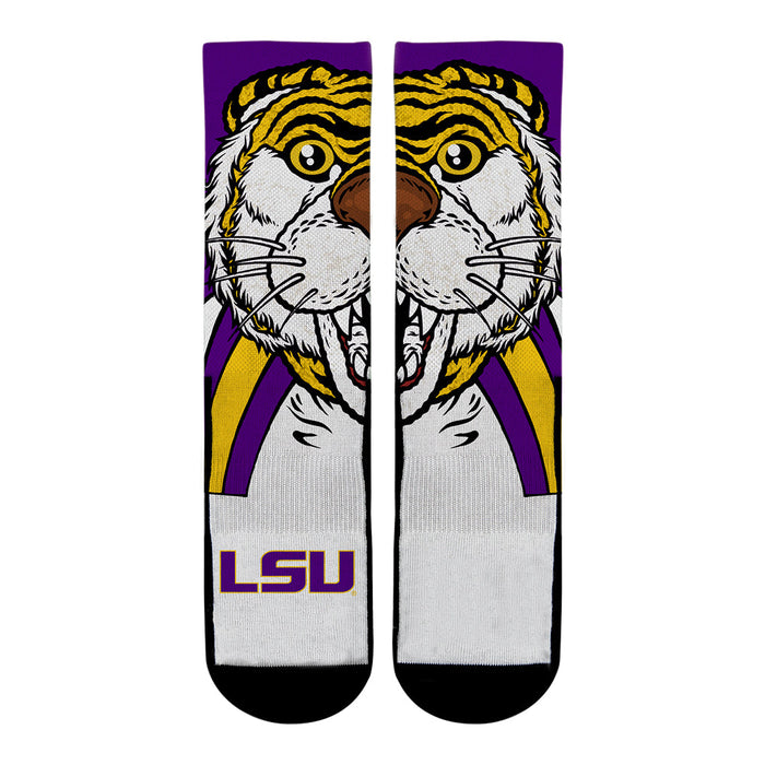 LSU Tigers - Mike the Tiger Mascot by Rock 'Em Socks