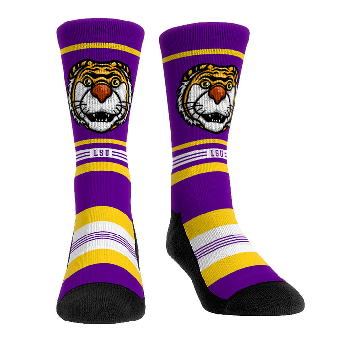 LSU Tigers - Game Face Mascot by Rock 'Em Socks