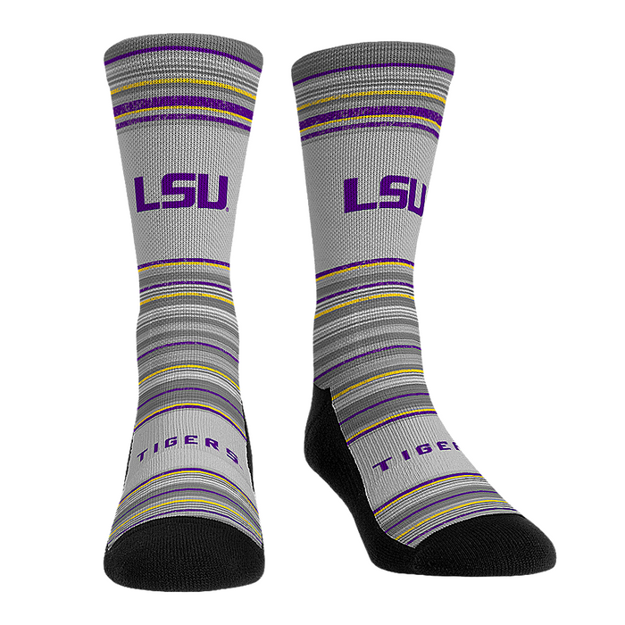 LSU Tigers - Heather Classics by Rock 'Em Socks