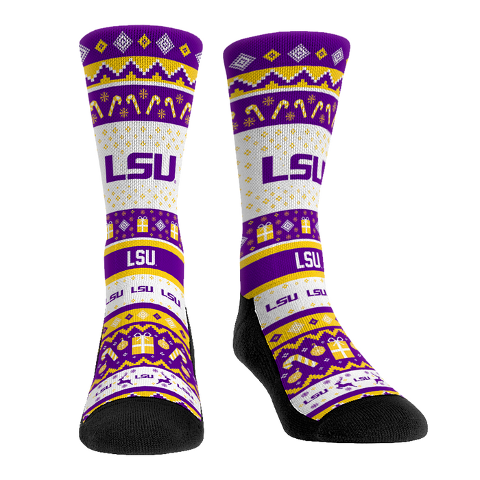 LSU Tigers - Tacky Sweater by Rock 'Em Socks