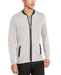 International Concepts Mens Zip-Front Cardigan by Vanessa Jane