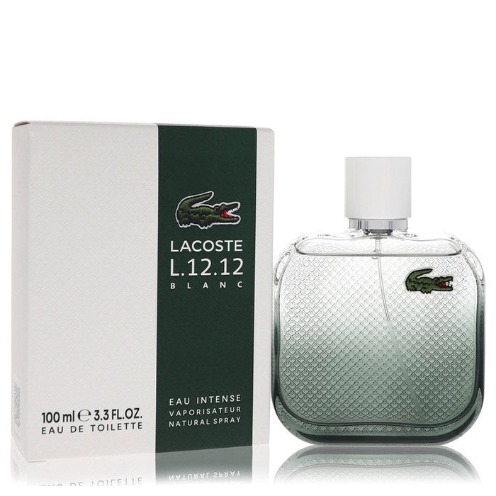 Lacoste Eau De Lacoste L.12.12 Blanc Eau Intense by Lacoste Eau De Toilette Spray 3.3 oz for Men by Avera Group