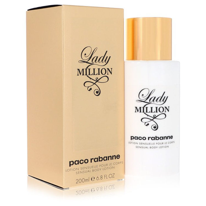 Lady Million by Paco Rabanne Body Lotion 6.8 oz for Women by Avera Group