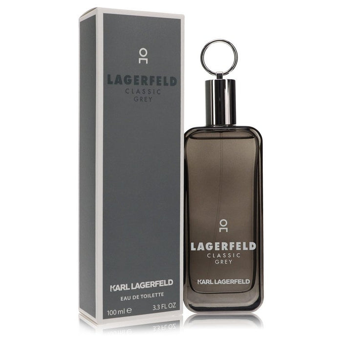 Lagerfeld Classic Grey by Karl Lagerfeld Eau De Toilette Spray 3.3 oz for Men by Avera Group