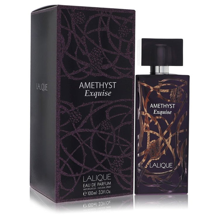Lalique Amethyst Exquise by Lalique Eau De Parfum Spray 3.3 oz for Women by Avera Group