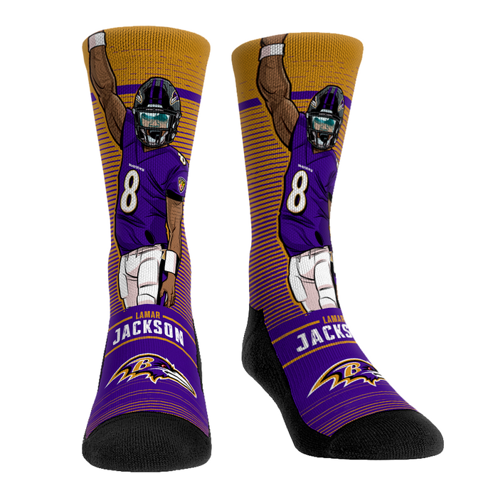Lamar Jackson - Baltimore Ravens - Big Shot by Rock 'Em Socks