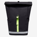Lars Roll Backpack Black Lime Vandra by Lefrik USA