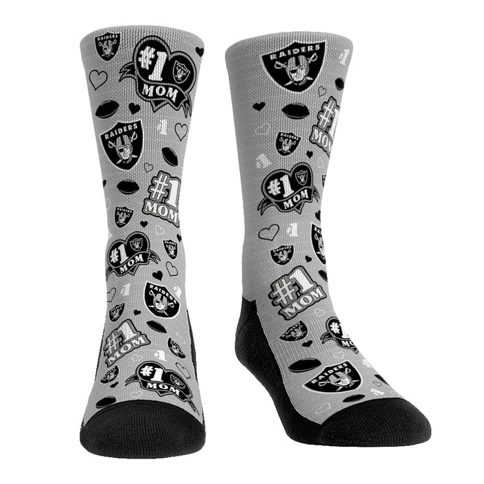 Las Vegas Raiders - #1 Mom by Rock 'Em Socks