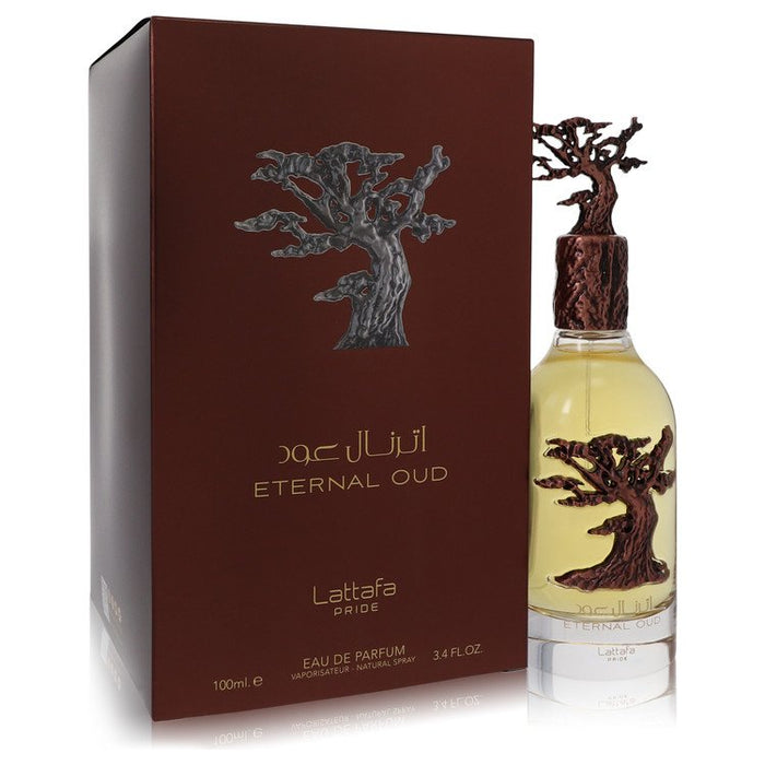 Lattafa Eternal Oud Pride by Lattafa Eau De Parfum Spray (Unisex) 3.4 oz for Women by Avera Group