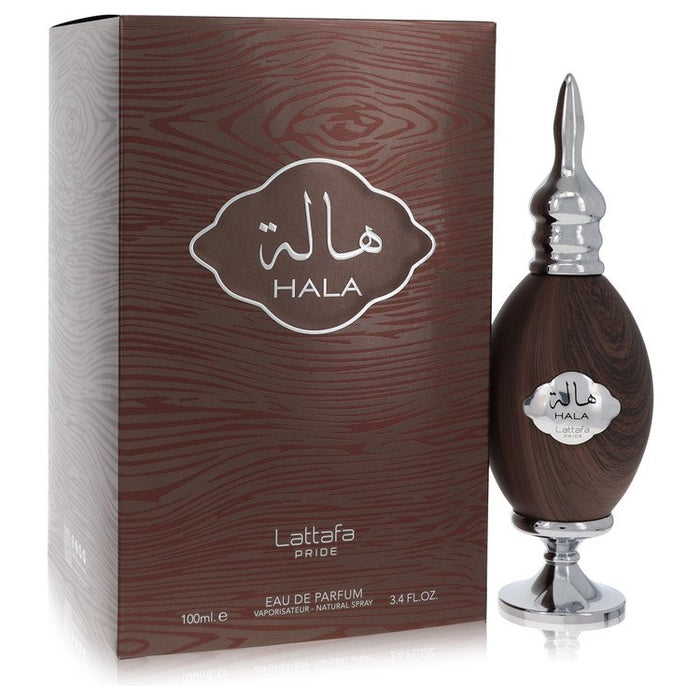 Lattafa Pride Hala Silver by Lattafa Eau De Parfum Spray 3.4 oz for Men by Avera Group