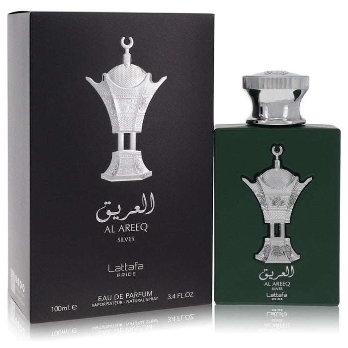 Lattafa Pride Al Areeq Silver by Lattafa Eau De Parfum Spray (Unisex) 3.4 oz for Men by Avera Group