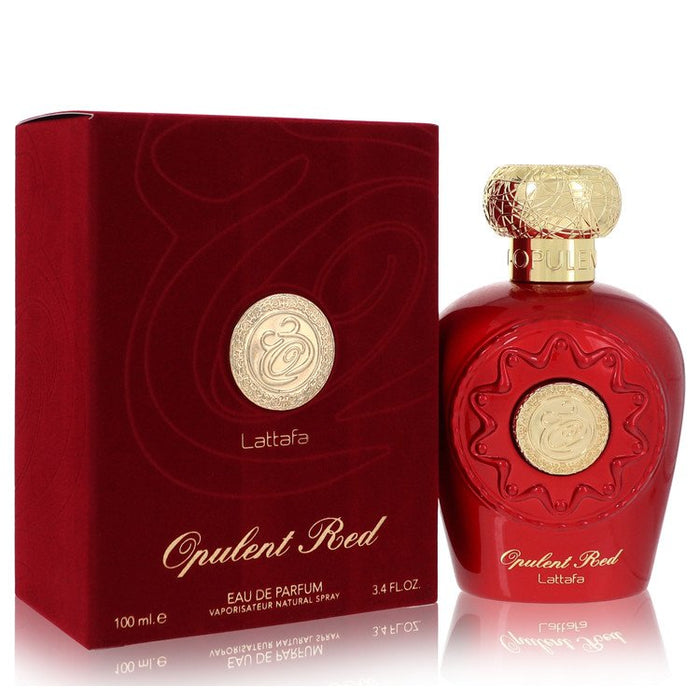 Lattafa Opulent Red by Lattafa Eau De Parfum Spray 3.4 oz for Women by Avera Group