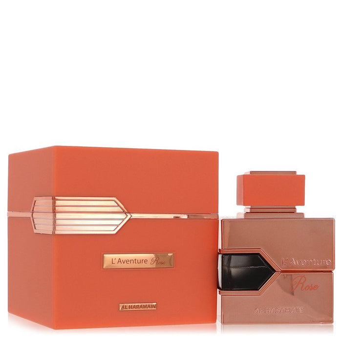 L'aventure Rose by Al Haramain Eau De Parfum Spray 3.4 oz for Women by Avera Group