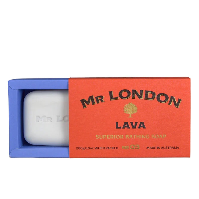 Mr London Lava No 03 Superior Bathing Soap for Men 280g/10oz by Pasteur Pharmacy