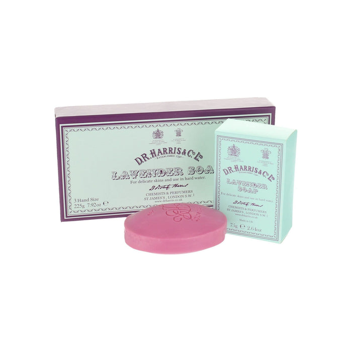 D.R. Harris & Co Old English Lavender Hand Soap 3 Pack by Pasteur Pharmacy