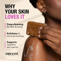 100% African Black Soap - Lavender by AshantiNaturals