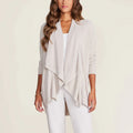 Barefoot Dreams CozyChic Ultra Lite Shawl Pointelle Cardigan by Vanessa Jane