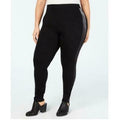 Style & Co. Womens Plus Mid Rise Comfort Waist Leggings by Vanessa Jane