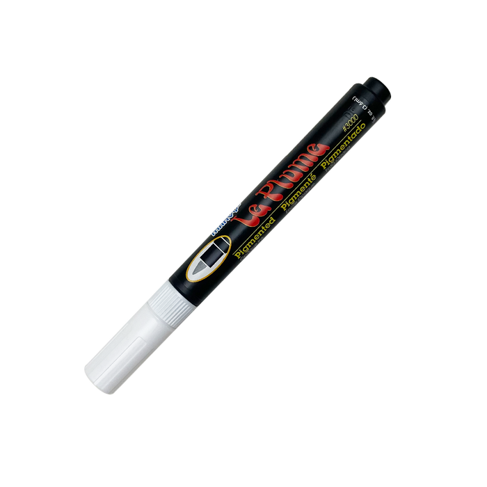 Uchida Le Plume Permanent---White by ShopSketchBox