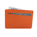 Genuine Pebbled Leather Slim Wallet by MiamiLeathers.com