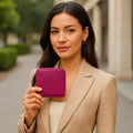 Sophia Full-Grain Leather Travel Jewelry Organizer by MiamiLeathers.com