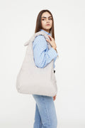Biwa Puffy Bag Fossil by Lefrik USA