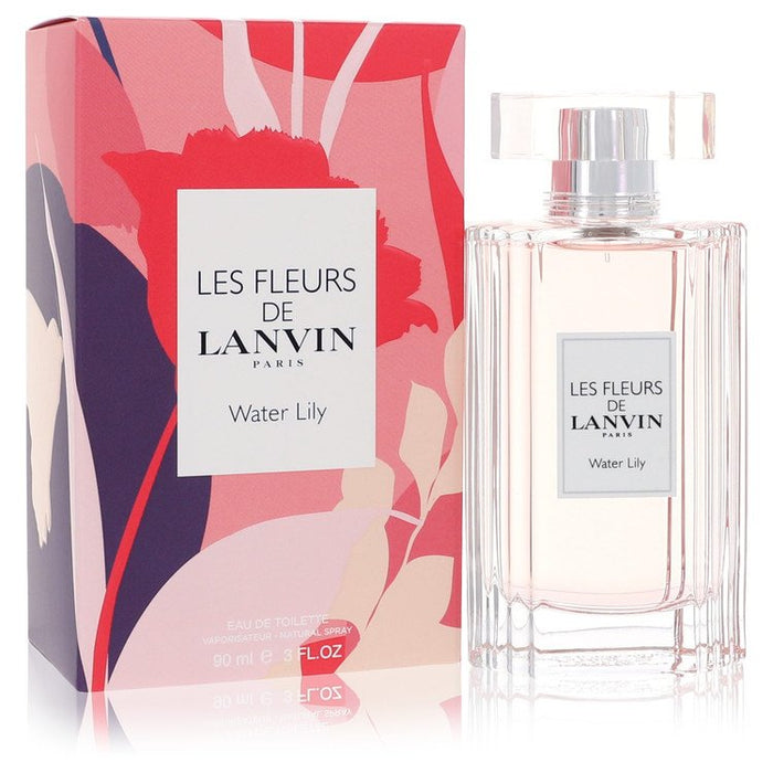 Les Fleurs De Lanvin Water Lily by Lanvin Eau De Toilette Spray 3 oz for Women by Avera Group