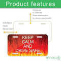 Sublimation License Plate Blank - White Gloss 12"x6" by INNOSUB USA by INNOSUB USA
