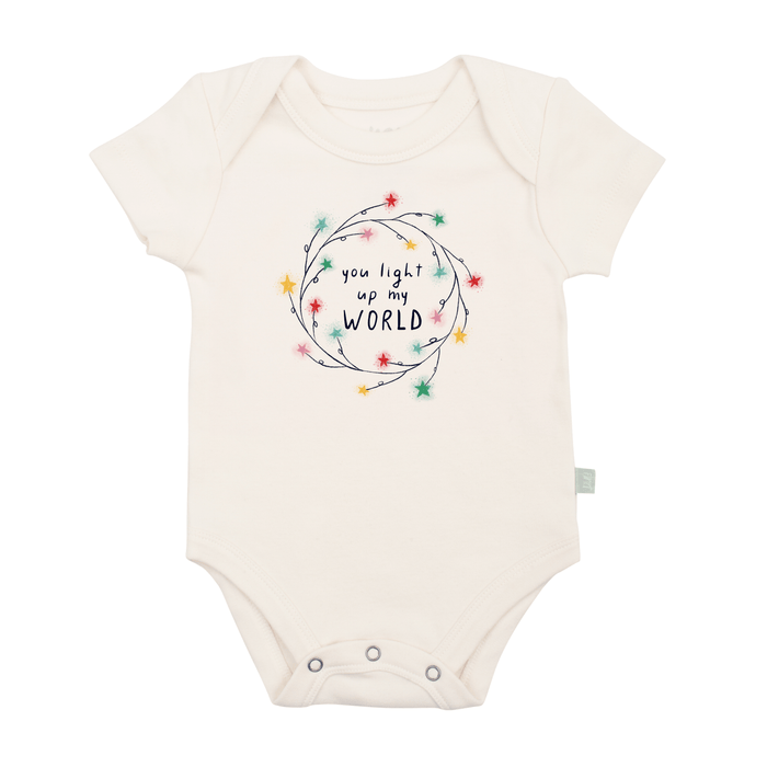 graphic bodysuit | light up my world by Finn + Emma