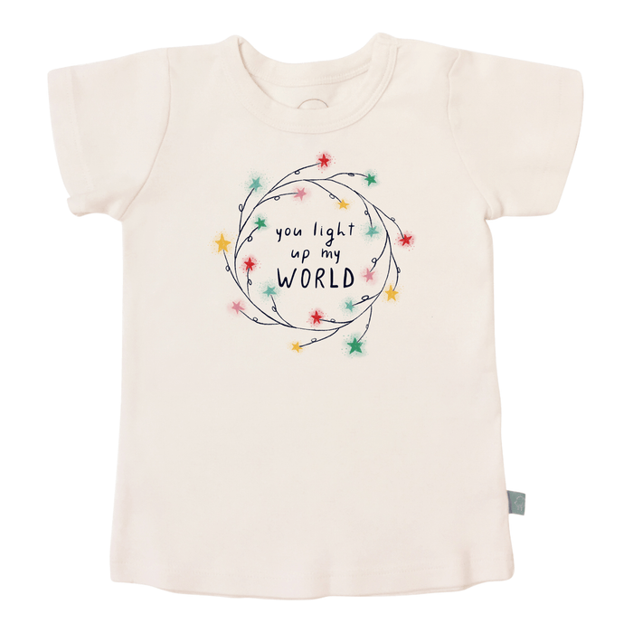 graphic tee | light up my world by Finn + Emma
