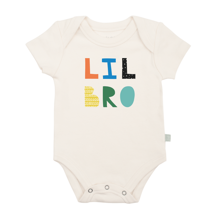 graphic bodysuit | lil bro by Finn + Emma