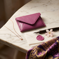 Mini Envelope Wallet With RFID protection - Lilac by CASUPO