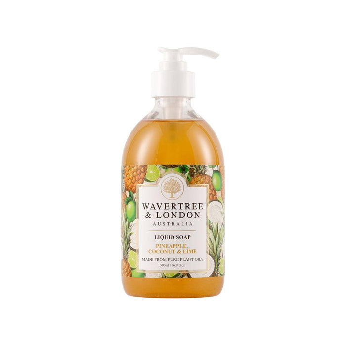 Wavertree & London Natural Pineapple, Coconut & Lime Liquid Soap 7 Oz by Pasteur Pharmacy