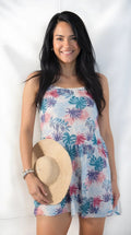 Miken Juniors' Printed Pom Pom Cover-Up by Vanessa Jane