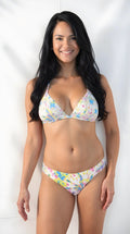 Jessica Simpson Womens Tie Dye Stretch Lined Hipster Swimsuit Bottom by Vanessa Jane