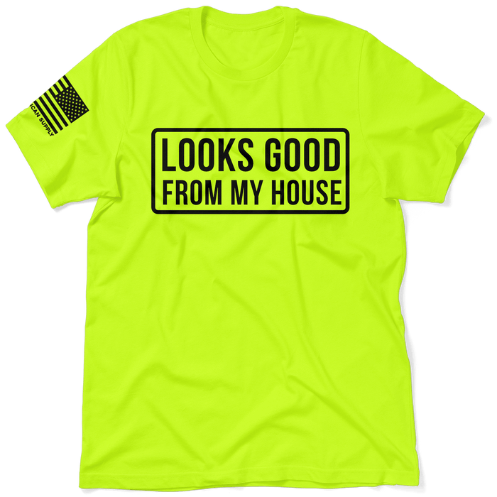 Looks Good - Safety Yellow T-Shirt by Armed American Supply