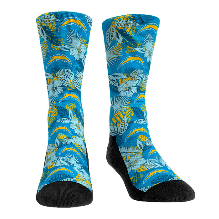 Los Angeles Chargers - Floral by Rock 'Em Socks