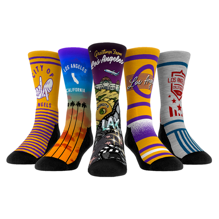 Los Angeles Bundle 5-Pack by Rock 'Em Socks
