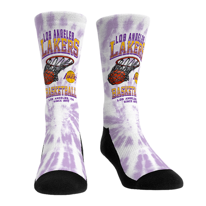 Los Angeles Lakers - Vintage Hoop by Rock 'Em Socks