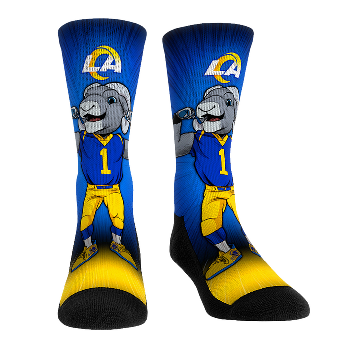 Los Angeles Rams - Mascot Pump Up! by Rock 'Em Socks