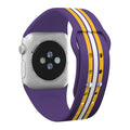 LSU Tigers HD Apple Watch Band by Affinity Bands