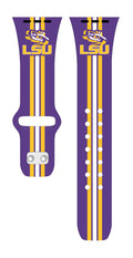 LSU Tigers HD Apple Watch Band by Affinity Bands