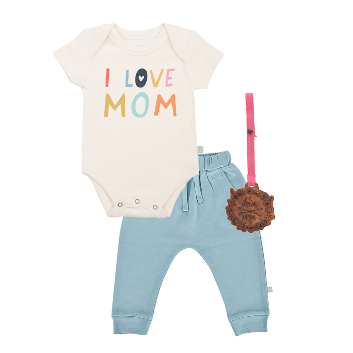 gift set | love mom 3pc by Finn + Emma
