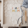 Macrame Swing & Love Mom Bodysuit Bundle by Finn + Emma
