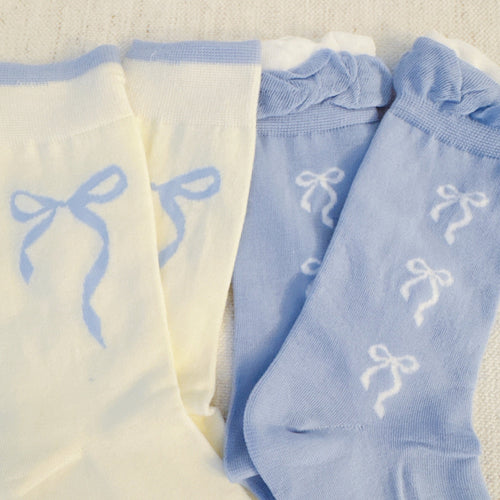 Lovely Bows Socks Set Of 2