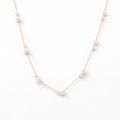 Lovely Lady Dainty Pearl Necklace