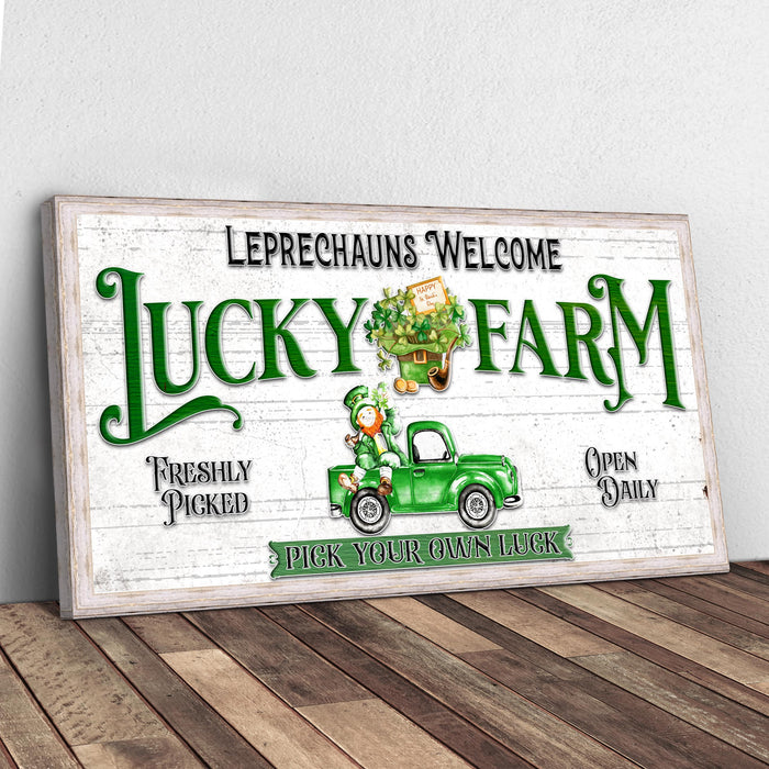 Lucky Farm St. Patrick's Day II by Tailored Canvases
