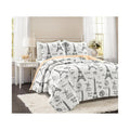 Lush Décor Paris Bonjour 3 Piece Quilt Set by Vanessa Jane