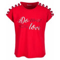 Ideology Girls Red Do What You Love Strappy T Shirt by Vanessa Jane