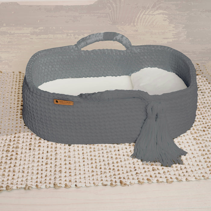 Carry Cot | Charcoal by Finn + Emma